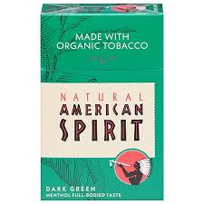 Dark green menthol